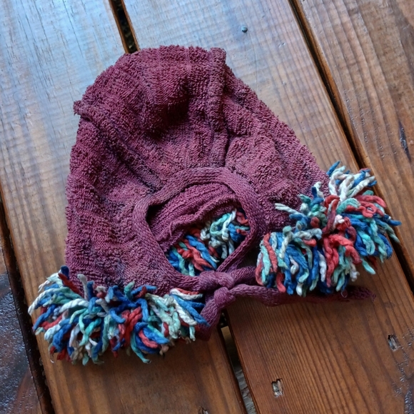 True vintage antique 1930's 30's toddler baby little girls retro hats mittens - Picture 13 of 13